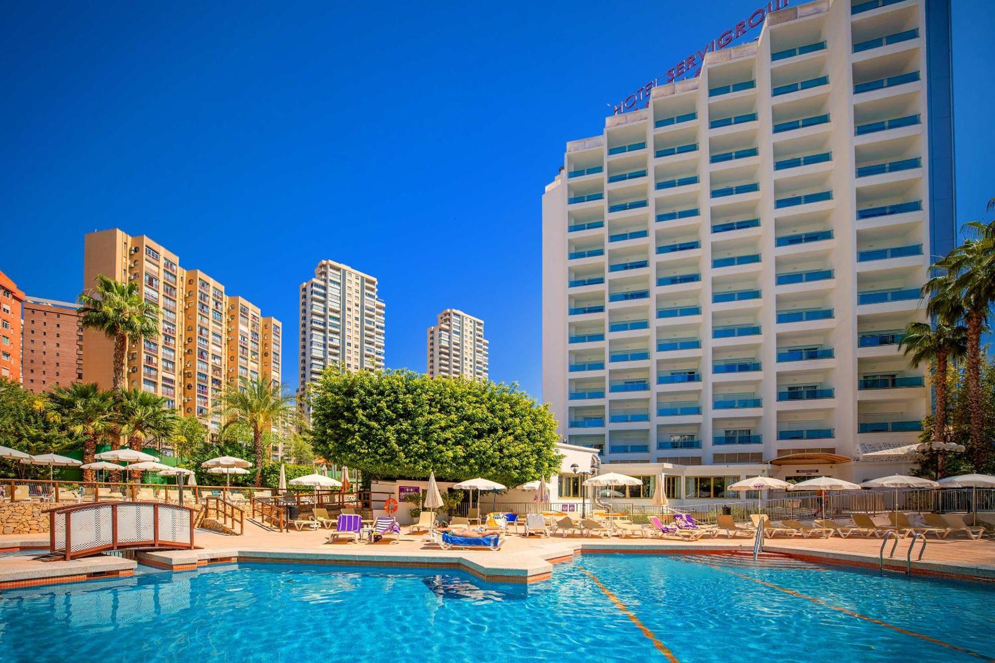 Hotel Servigroup Castilla Benidorm Exteriör bild
